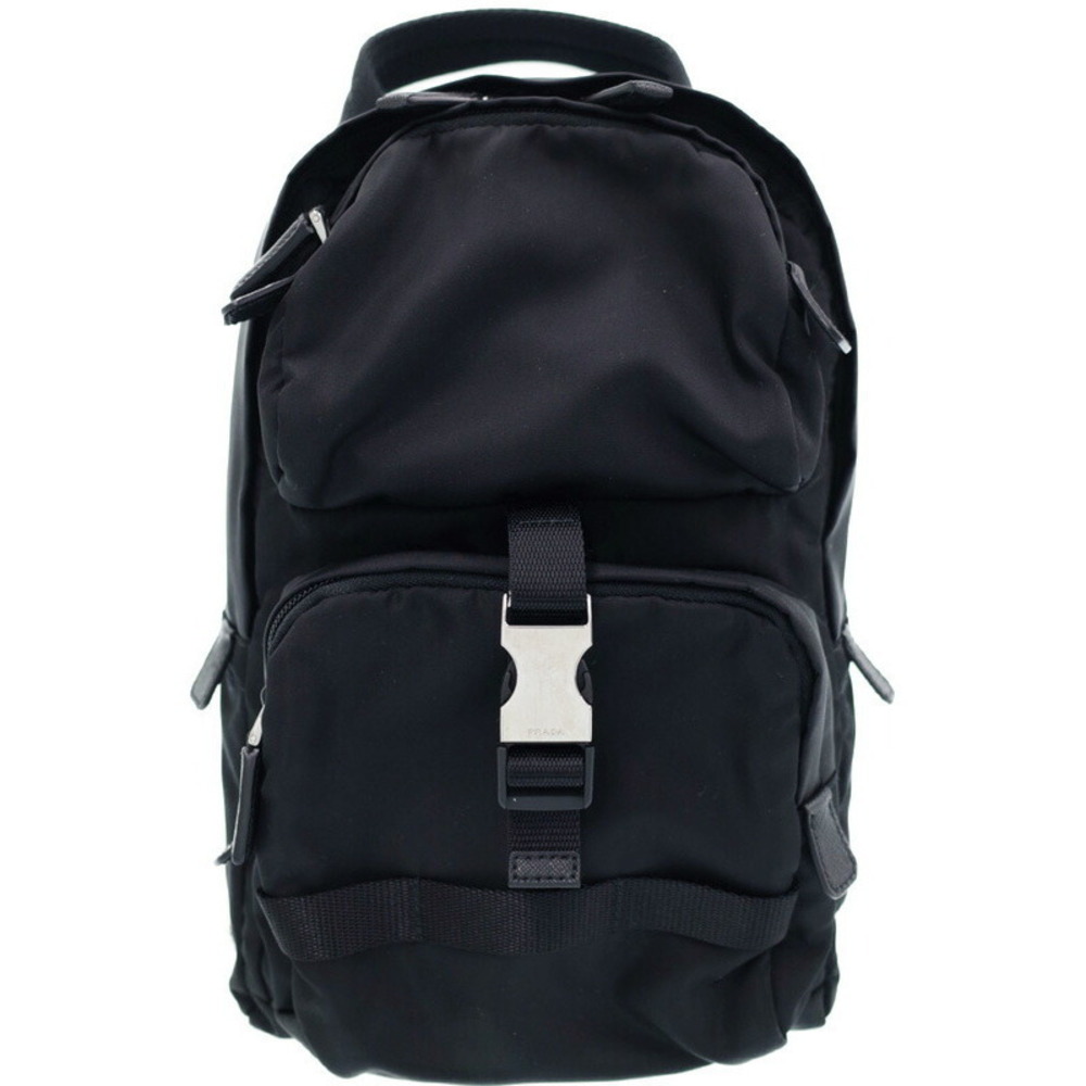 Prada Black Tessuto Montagna Sling Backpack